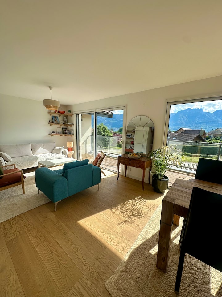 Maison Vue Exceptionnelle Lac Et Montagnes - Lake Annecy