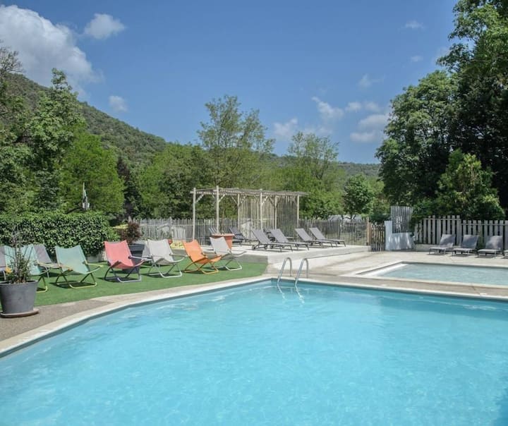 ÉColodge éCochic 6 Pers Glamping Ardèche 4 éToiles - Alba-la-Romaine