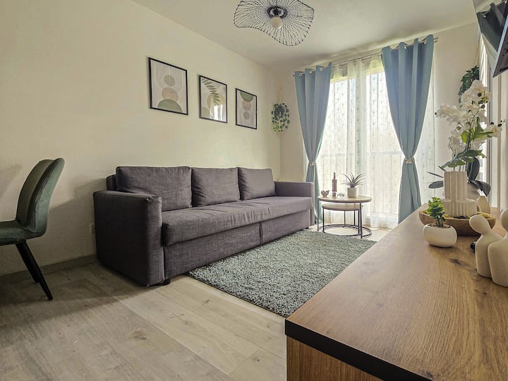 Cocon Lumineux Avec Balcon & Piscine à Honfleur - Normandië