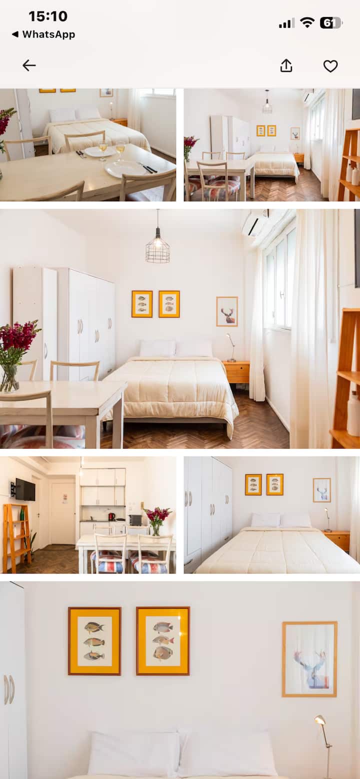 Studio apartment in Retiro