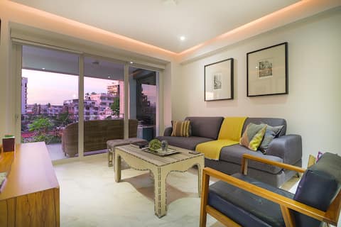 Successful Airbnb property: Stylish Condo with a Sweet Rooftop pool! 303 in Puerto Vallarta