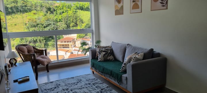 Centro - Enxoval |Garagem| Wifi Rápido | Aceitapet - Serra Negra