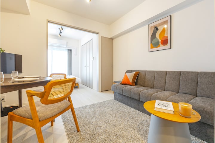 Bright & Airy Apartment In Trendy District - Asakusa