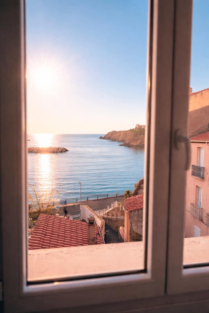 Logement T2 Cerbère - Vue Mer - Cerbère