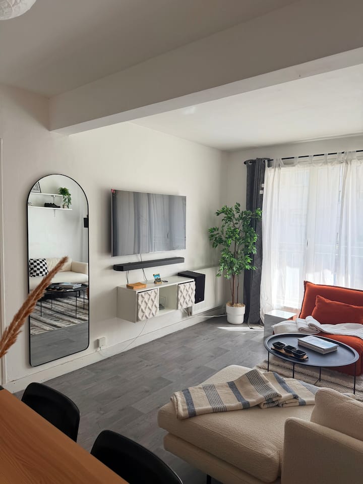 Chambre Privée Dans Un Appartement Cosy & Lumineux - Cherbourg-Octeville