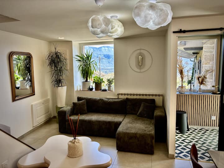 Maison Cosy Vue Montagnes Proche Lac Et Nature - Aix-les-Bains