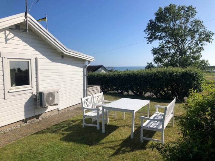 Fin Stuga, Varberg, Apelviken Med Havsutsikt! - 