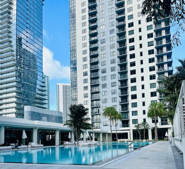Luxury Apartment In Downtown | Resort Amenities - Miami