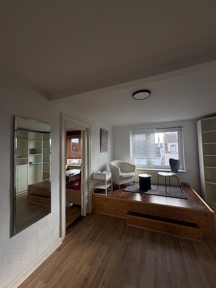 Wohnung Am Osterdeich Mit Stadionblick Und Balkon - Lilienthal
