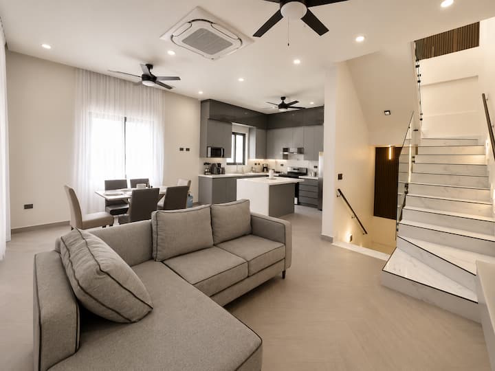 Th4 Moderno Y Elegante Townhouse Con Piscina - Departamento de Cortés