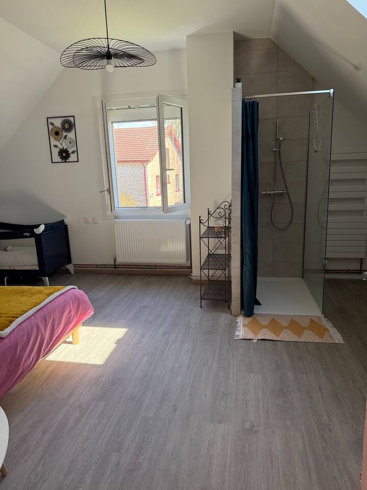 Chambre Cosy + Petit-déjeuner - Dole