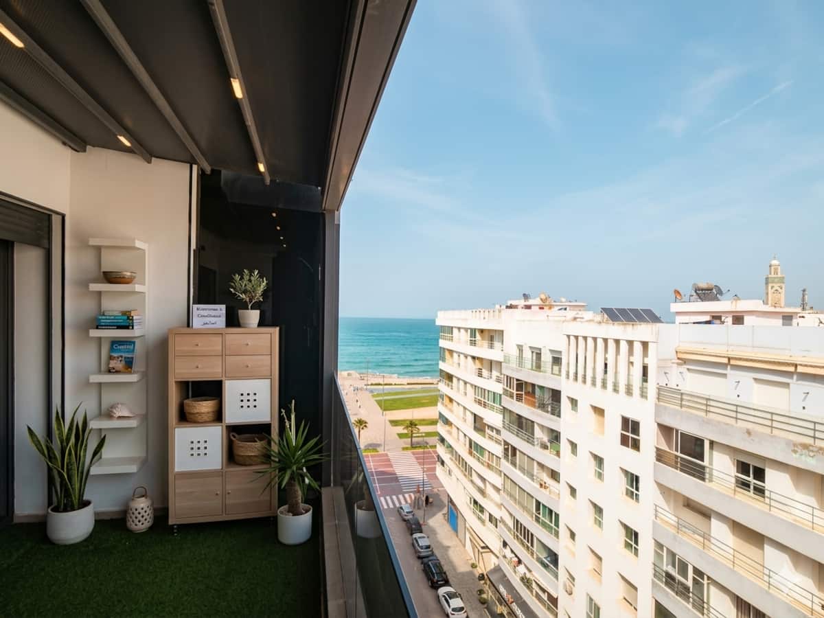 Vue Océan • Balcon XXL• Corniche • Emplacement #1