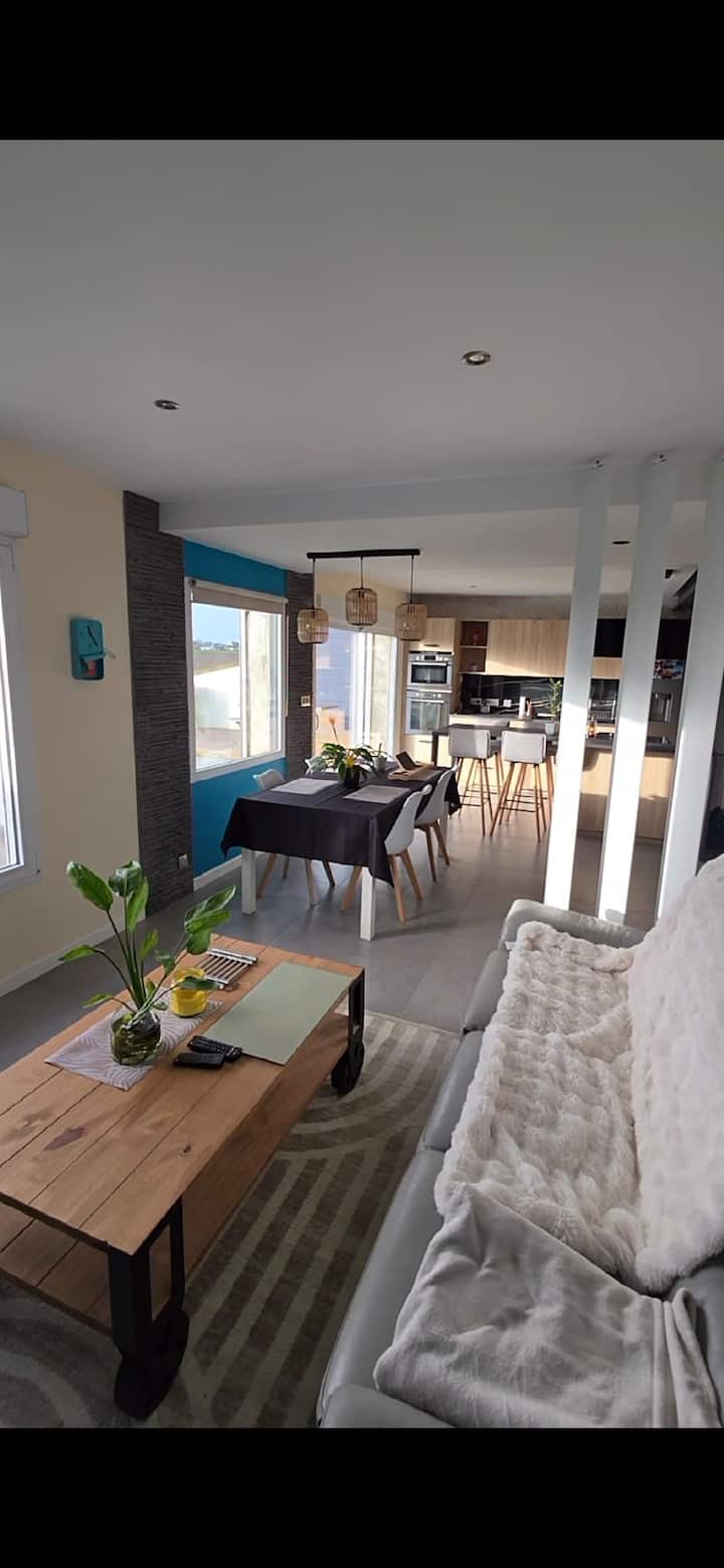 Maison Moderne à 5 Min Des Plages. - Plozévet