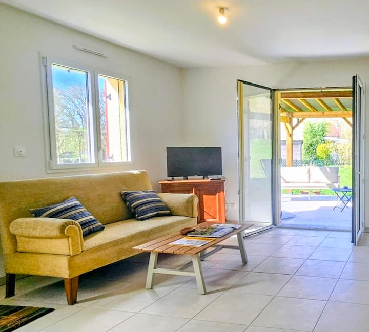 Jolie Maison Et Jardin En Baie De Somme - Somme-Bucht