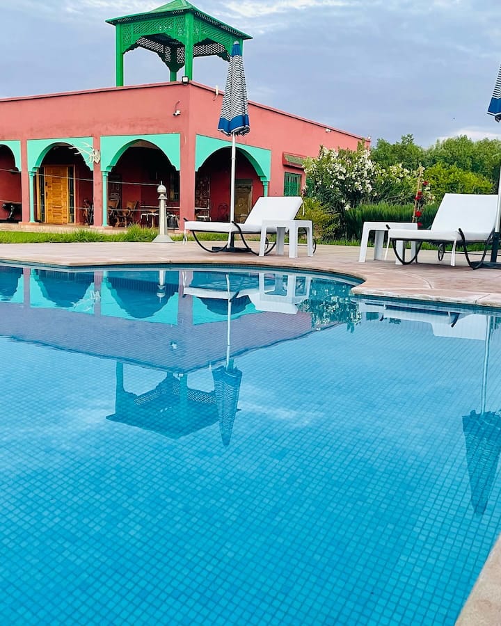 Private Escape, Large Villa With Pool & Garden - Marrakesh