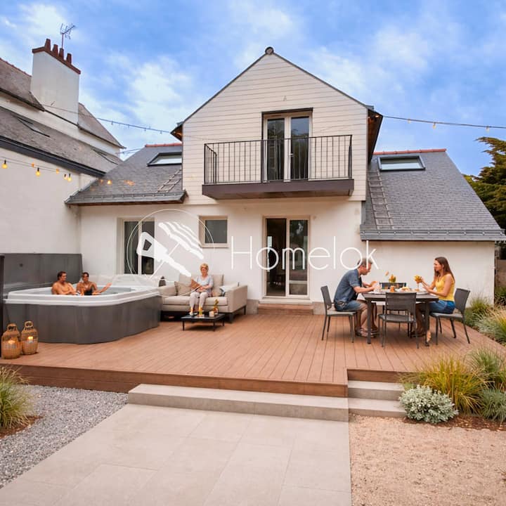 Grande Maison De Famille Avec Jacuzzi - Saint-Pierre-Quiberon