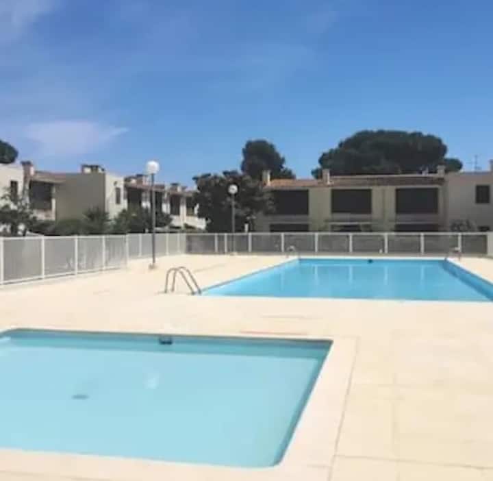 Studio 4 Pers Plage à Pied Parking Et Piscine - Argelès-sur-Mer