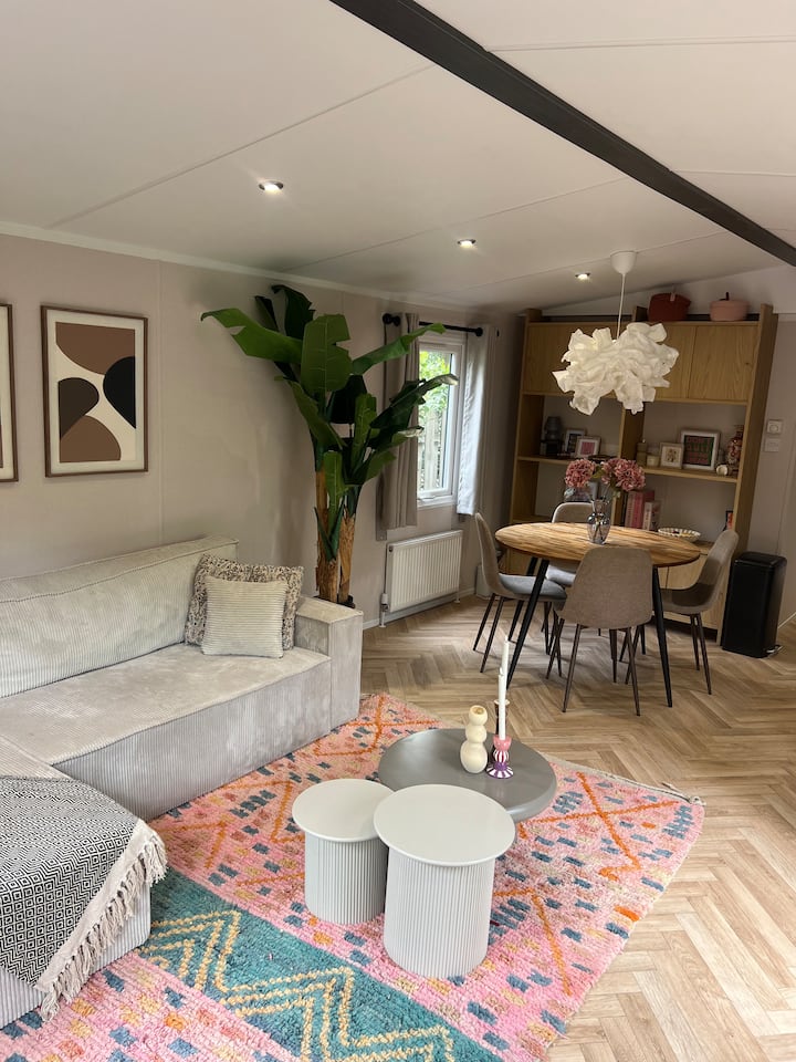 Luxe Familie Chalet De Boschrand Met Eigen Jacuzzi - Nederland