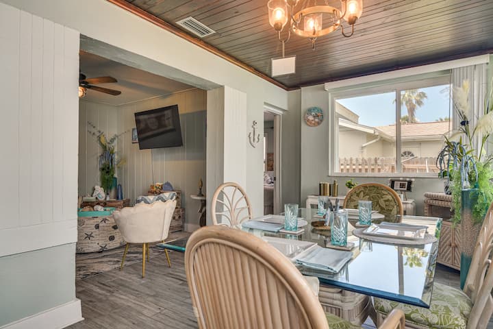 Near Beach & Corey Ave! Walkable Snowbird Escape - St. Pete Beach, FL