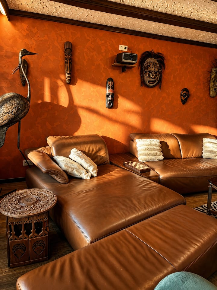 Afrikanische Luxus-residenz Mit Privatem Spa - Altenkirchen
