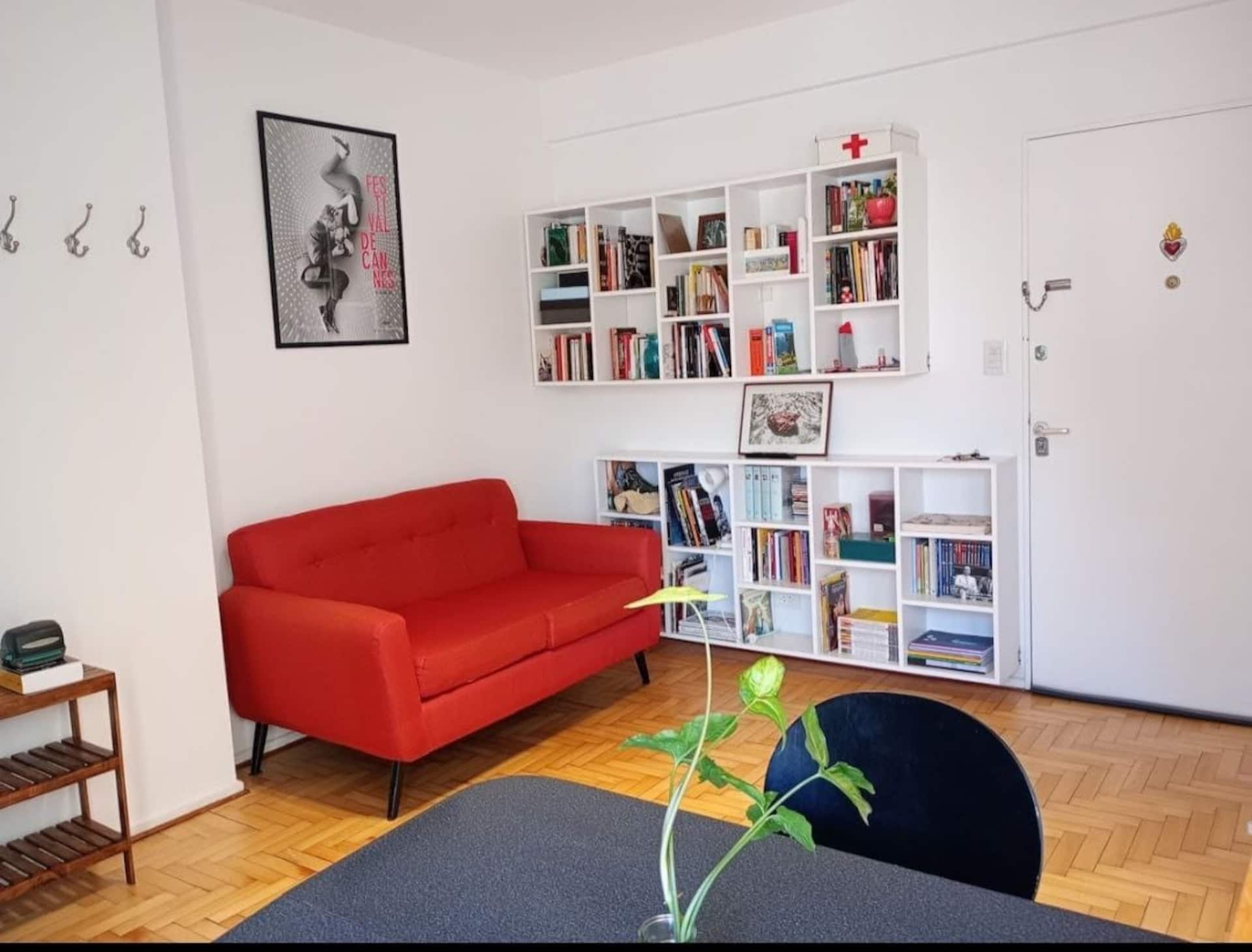 Apartamento de 2 ambientes mobiliado em San Telmo