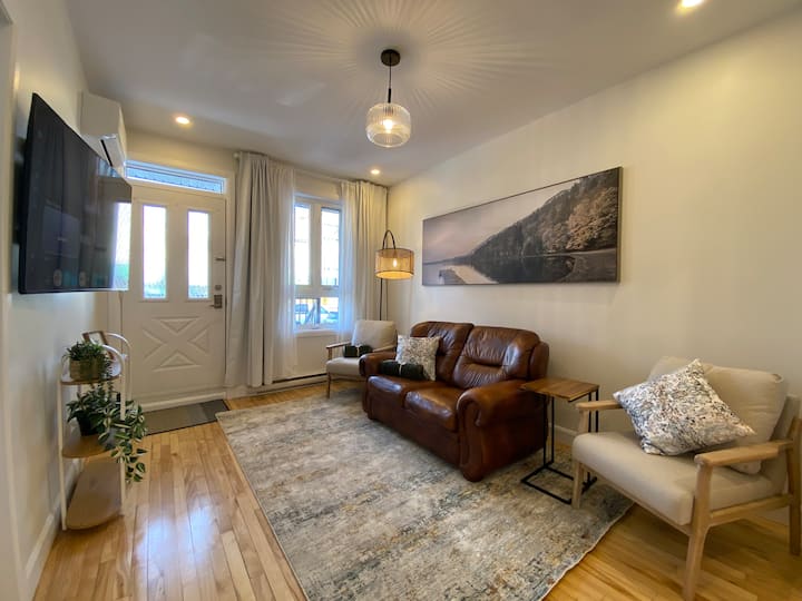 Qualité Hôtel- 2 Ch- 10 Min Vieux Qc-stationnement - Québec, QC