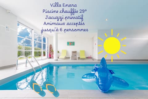 Set sail Villa Enora Pool spa Brittany
