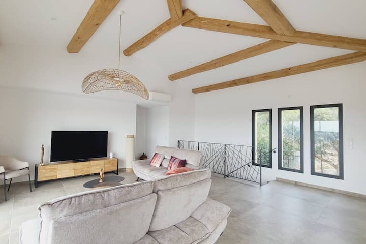 Maison Avec Piscine - Vue Mer - 6 Personnes - Sartène