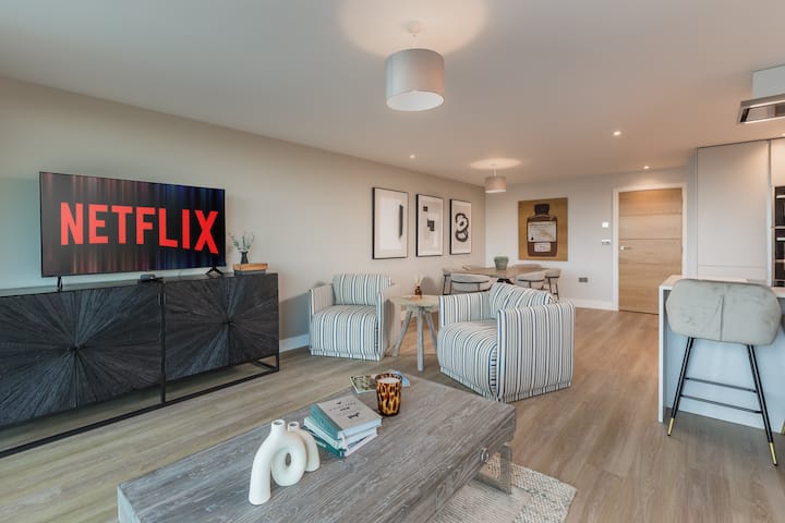Sea View Stylish Apt With Sauna, Steps To Beach - Bude