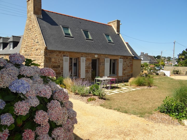 Charmante Longère Rénovée Bord De Mer - Trégastel