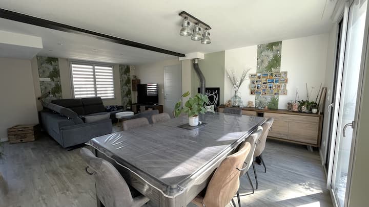 Plage à 300 M, Maison 8 Adultes 2 Enfants - La Plaine-sur-Mer