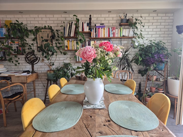 Type Loft Avec Grande Terrasse Extérieure - Saint-Denis