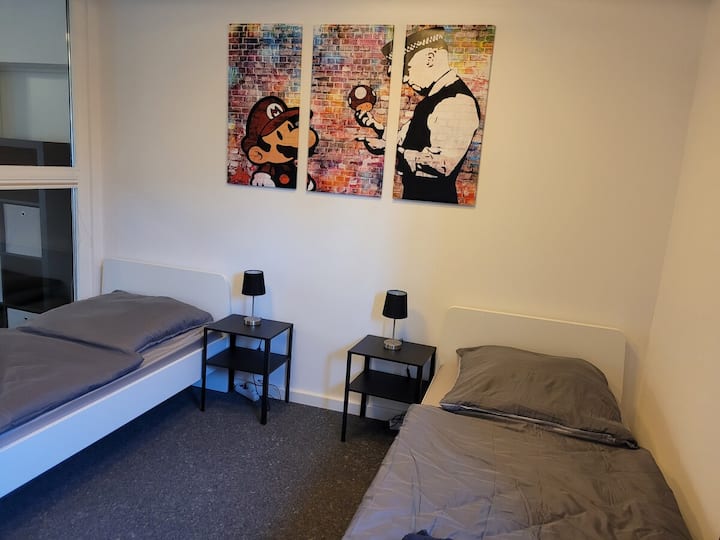 Monteurwohnung Für 5 Personen - Einzelbetten - Ahrensburg