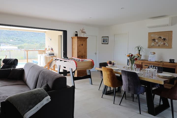 Mare Monte - Superbe Villa 2 Chambres Avec Piscine - Figari