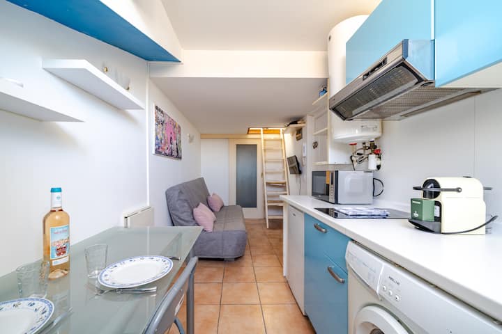 Studio Climatisé Au Centre De Nice - Nizza