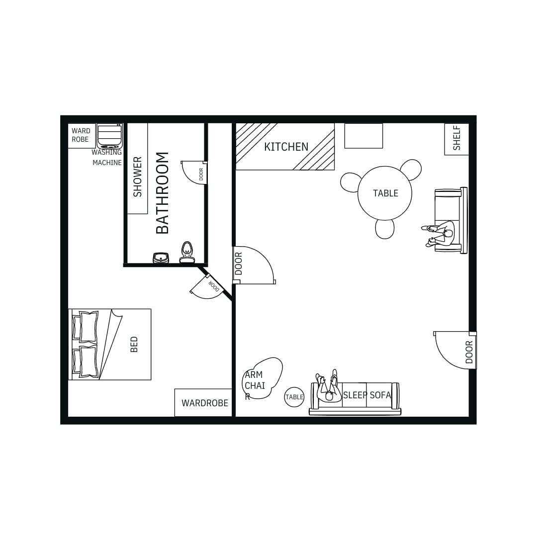 Modern apartment in Mitte