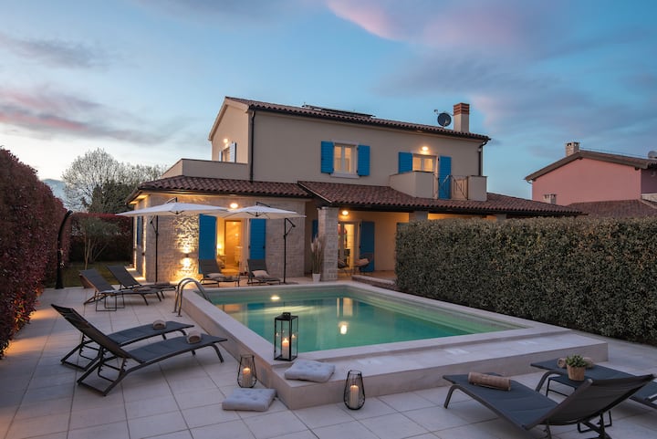 Cinematic Istrian Escape With Private Pool - Rabac
