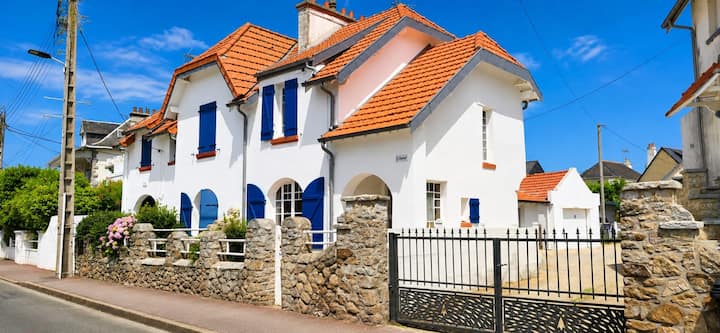 Maison Centre-ville + Garage Privé 6 Pers, 3 Ch - Quiberon