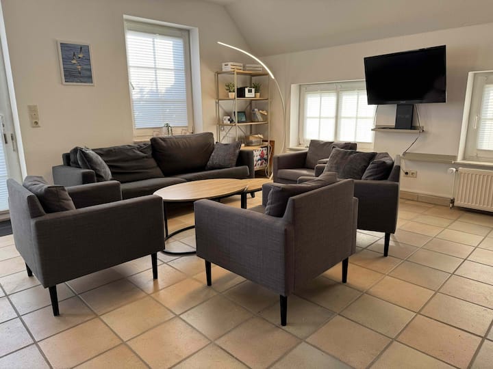 Lillehuus: Nordsee, Walk-in-dusche, Familien&hunde - Norderney