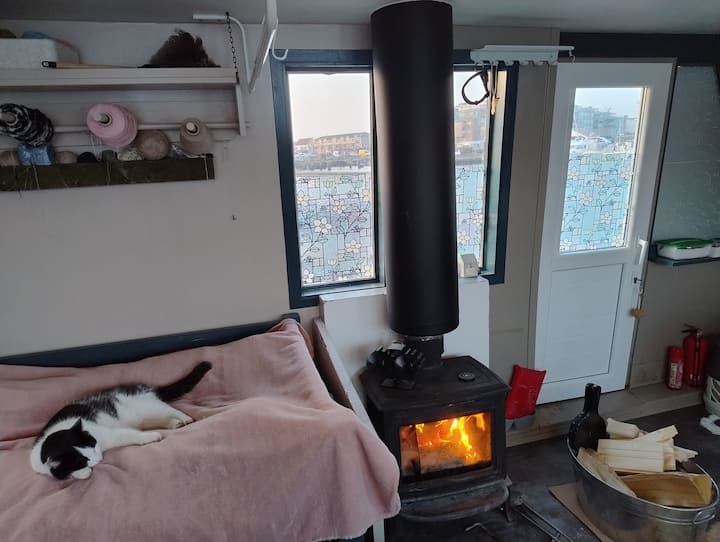 Trivelig Husbåt Med Enkel Standard +Katten Leo) - Stavanger