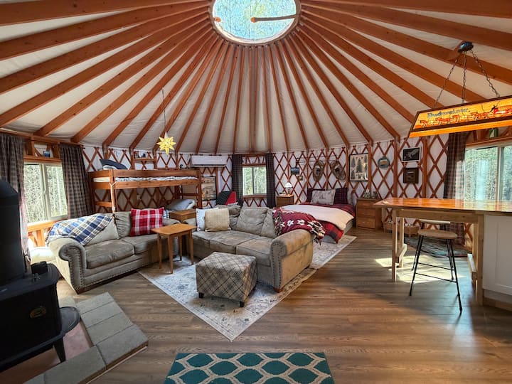 Luxury Littleton Yurt | Nh Haven - Littleton, NH