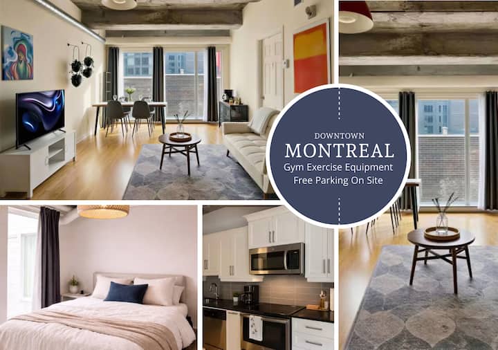 Elegant 1br Montreal Stay | Walk To Restaurants - Centre Bell