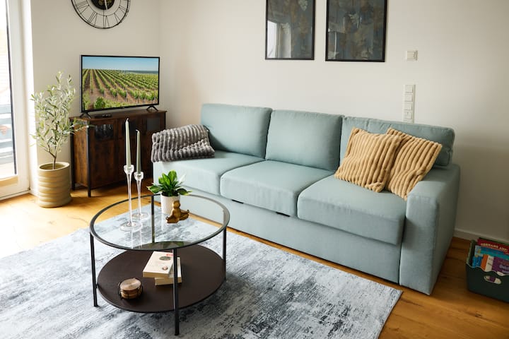 Modernes-apartment Nahe Mannheim Balkon/stellplatz - Viernheim