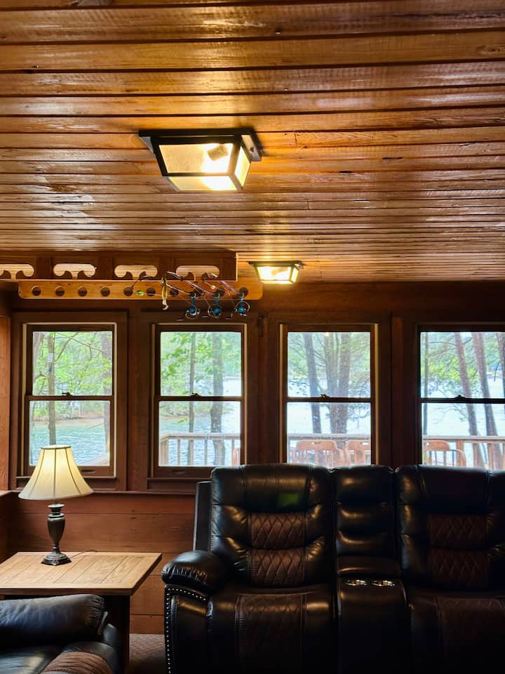 Pine Goose Waterfront Log Cabin | Lake Gaston, Nc - Lake Gaston