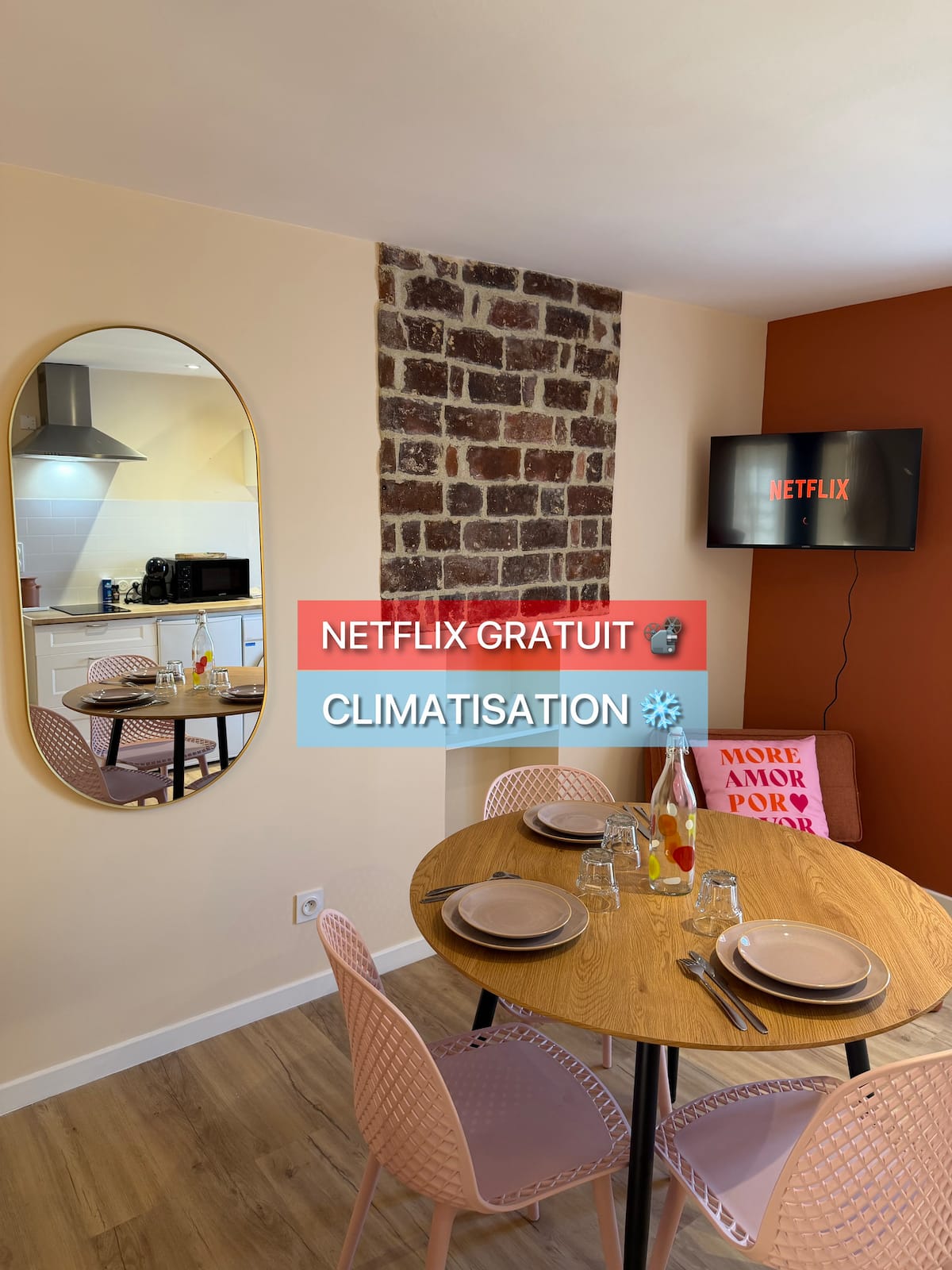 La Maison Cotta — appartement atypique ambiance désert à La Chapelle-Saint-Ursin près de Bourges