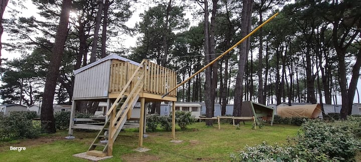 Cabane Toilée Pêcherie 2 Personnes Sans Sanitaires - Paimbœuf