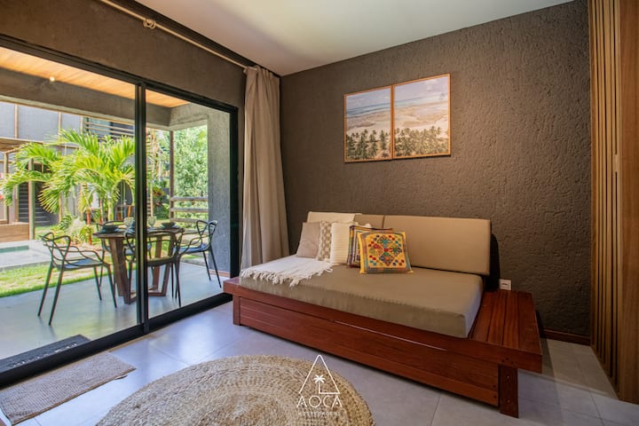 Studio Vista Frente Piscina Na Praia De Milagres - São Miguel dos Milagres
