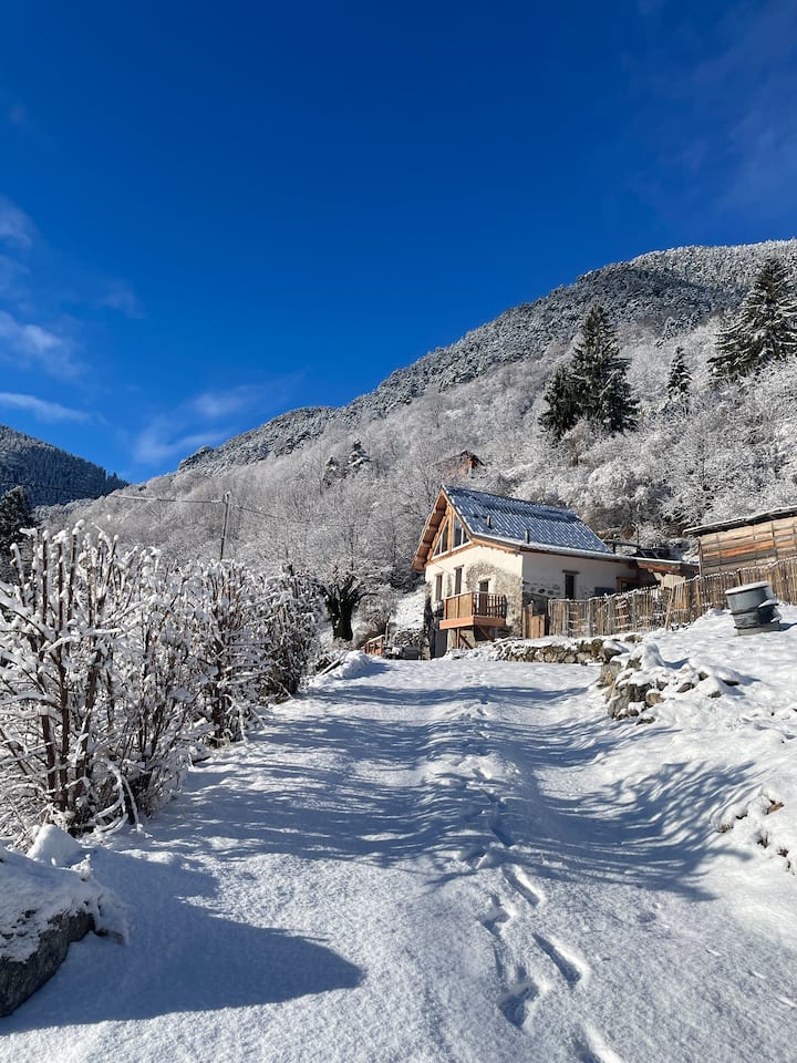 Grange Rénovée Avec Vue Panoramique - Lac de Trécolpas