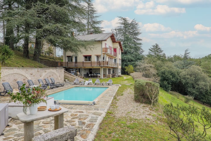 Gite Avec Vue Panoramique - Génolhac