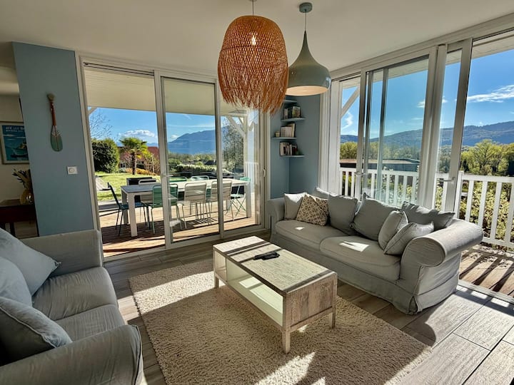Villa Evasion - Piscine Et Vue Lac - Rumilly
